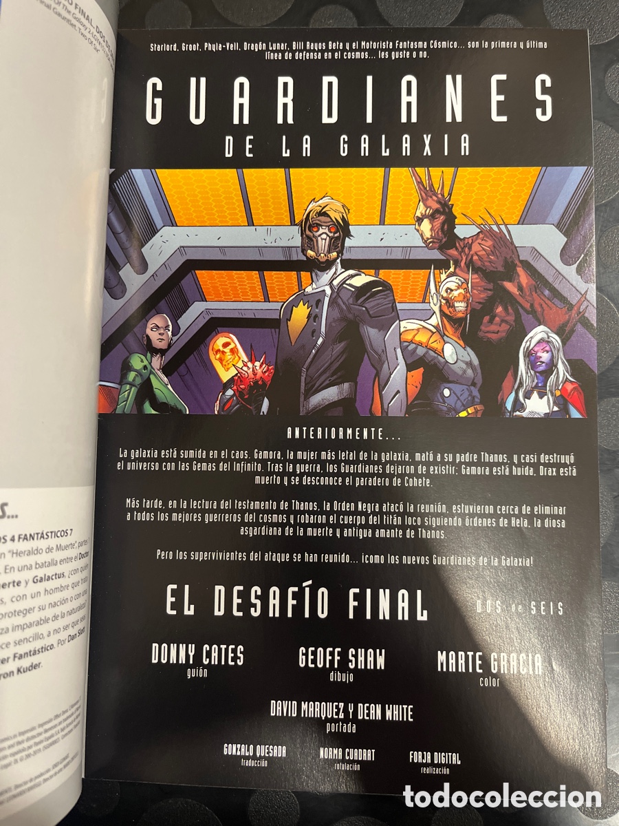 C&oacute;mics: GUARDIANES DE LA GALAXIA N.65 / 2 EL DESAF&Iacute;O FINAL ( 2013/&hellip; ) - Foto 3