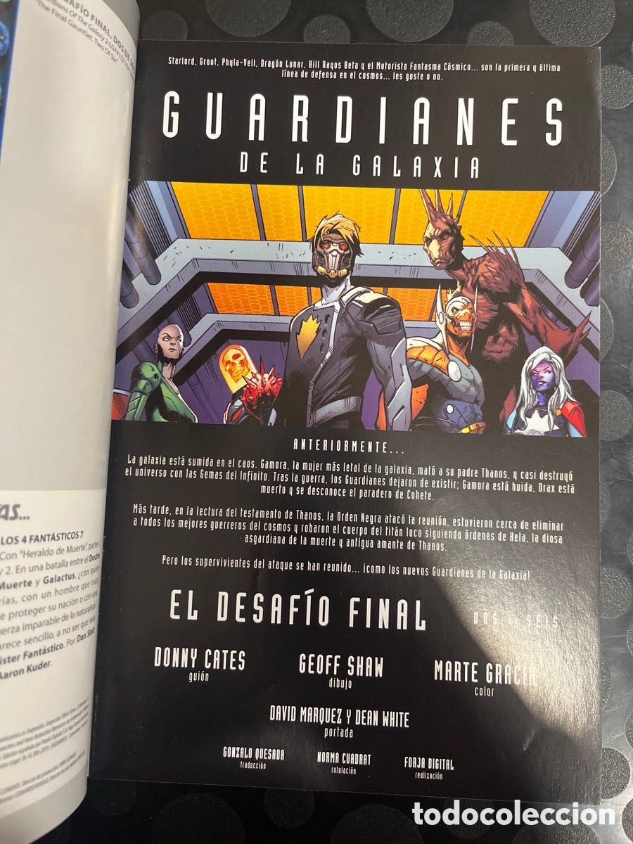 C&oacute;mics: GUARDIANES DE LA GALAXIA N.65 / 2 EL DESAF&Iacute;O FINAL ( 2013/&hellip; ) - Foto 3