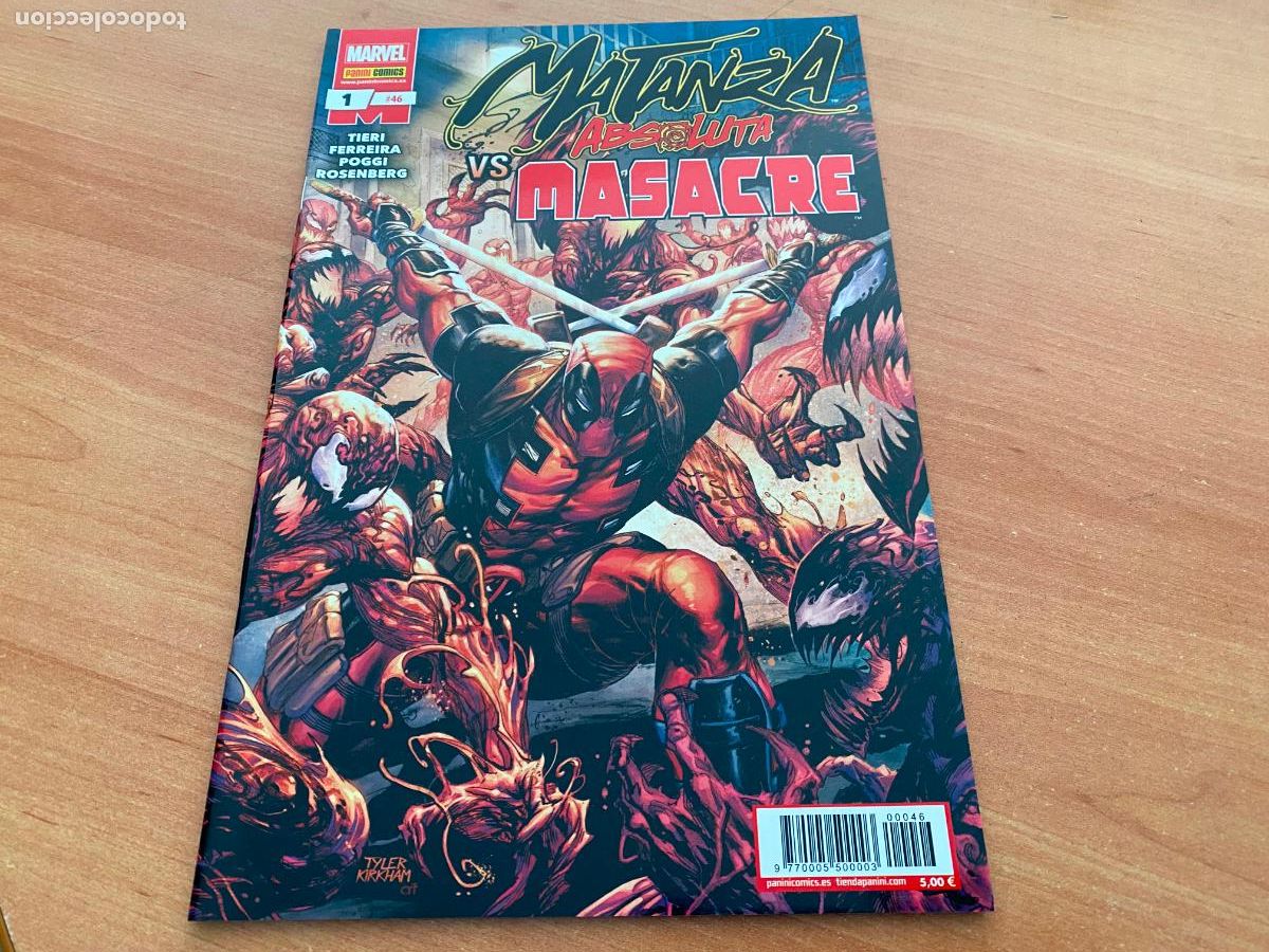 C&oacute;mics: MATANZA ABSOLUTA VS MASACRE N&ordm; 1 - 46 (PANINI) (COB252) - Foto 1