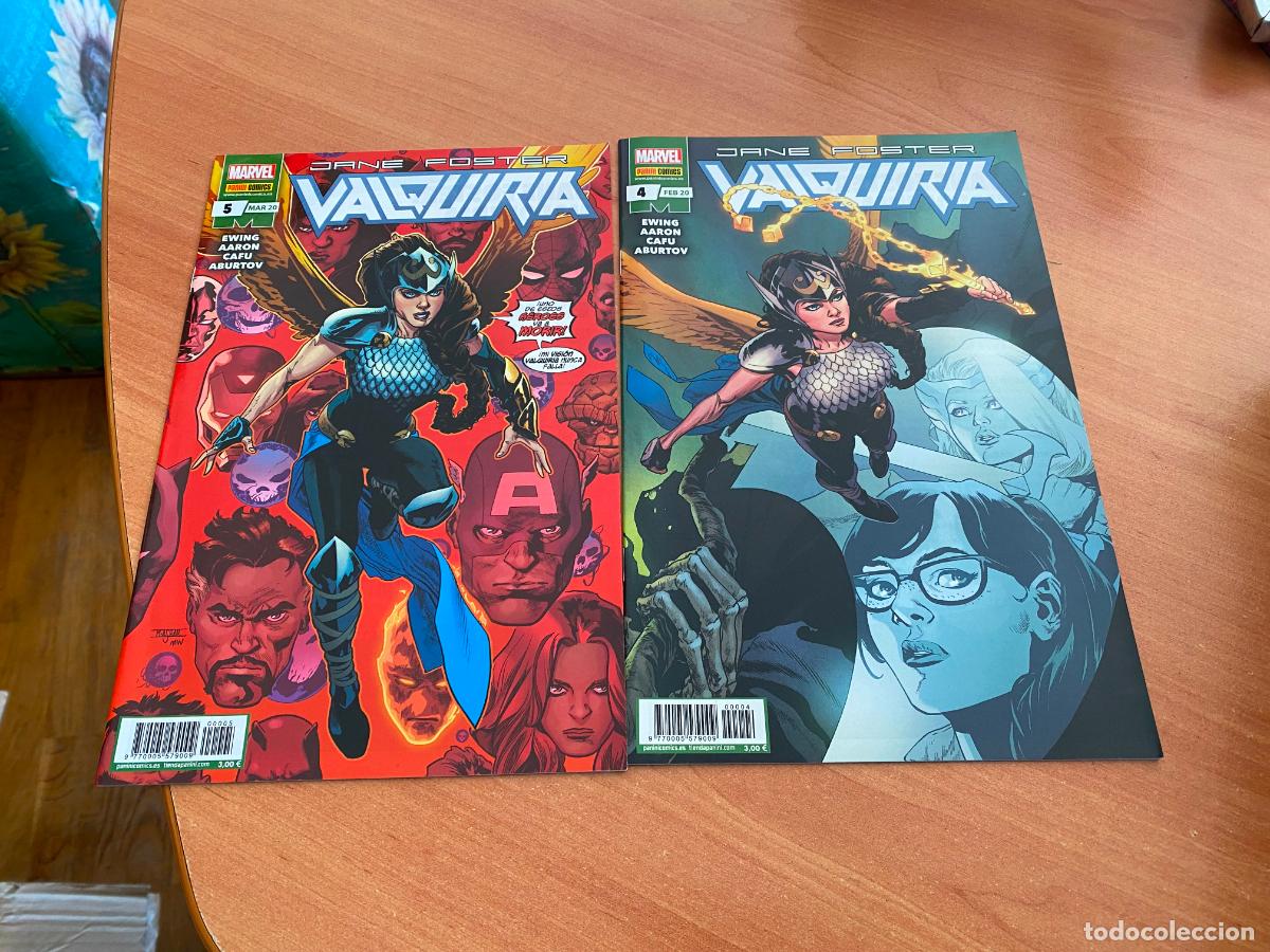 Comics: VALQUIRIA. LOTE N&ordm; 4 Y 5 (PANINI) (COIB252)