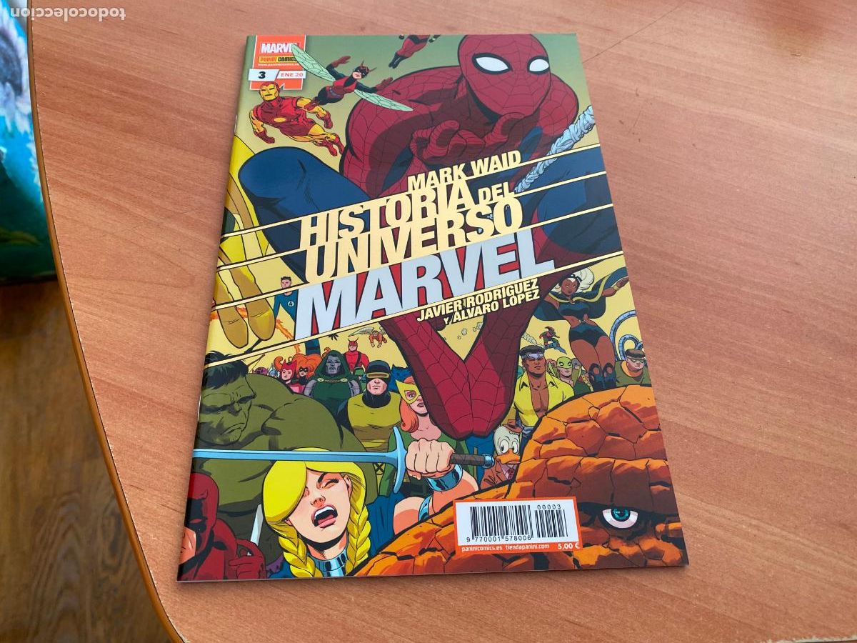 Fumetti: HISTORIA DEL UNIVERSO MARVEL N&ordm; 3 EDICION LETRAS DORADAS (PANINI) (COIB252)