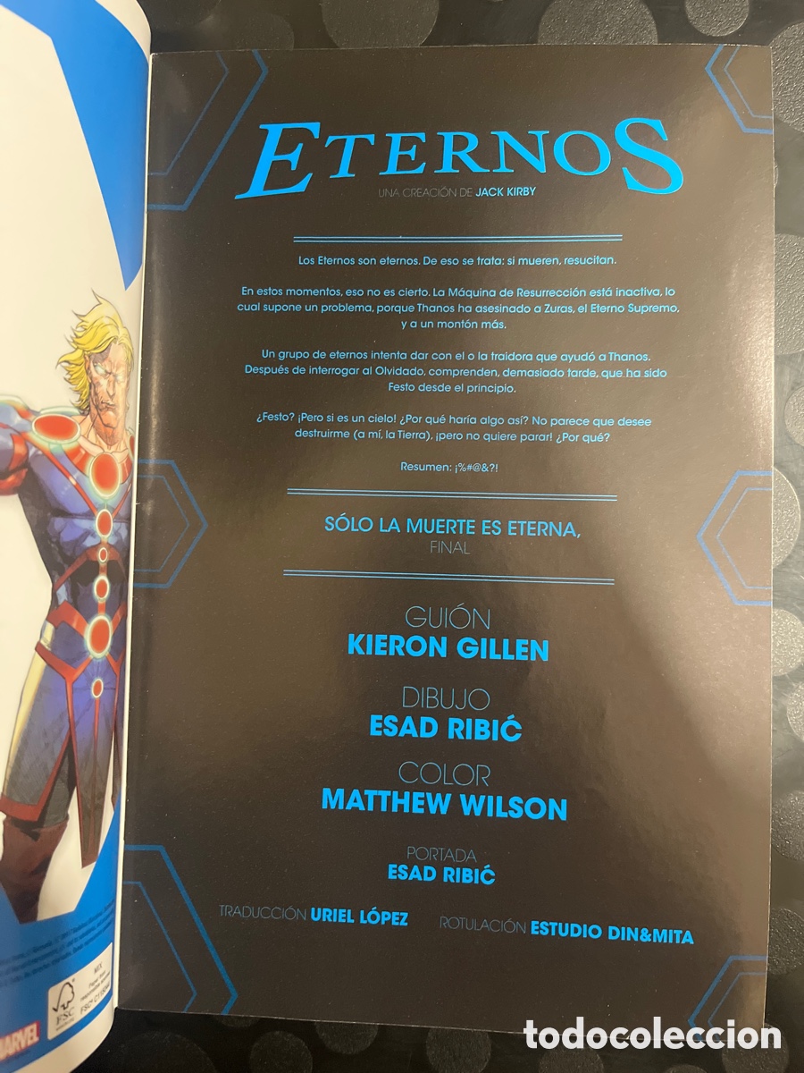 C&oacute;mics: ETERNOS N.6 LA MUERTE ES ETERNA ( 2021/&hellip; ) - Foto 3