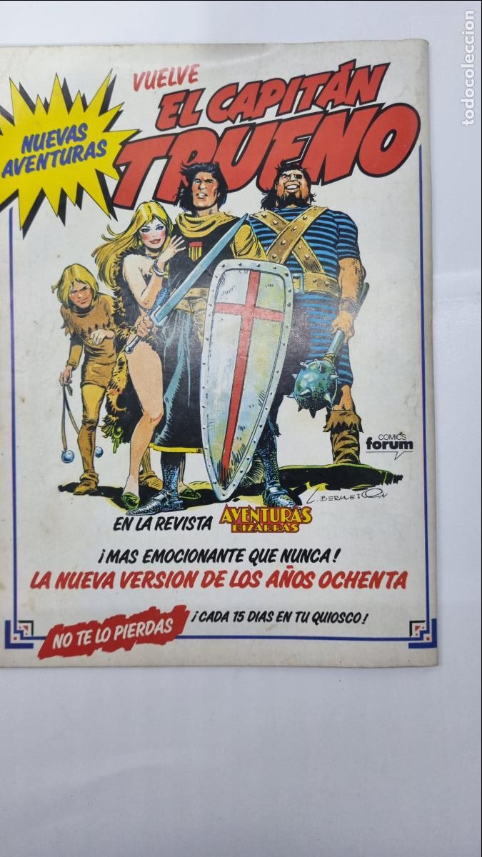 C&oacute;mics: Marvel H&eacute;roes, n&ordm; 4 (140 Ptas), forum comics, 1987 - Foto 3
