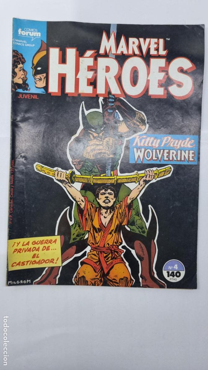 C&oacute;mics: Marvel H&eacute;roes, n&ordm; 4 (140 Ptas), forum comics, 1987 - Foto 1
