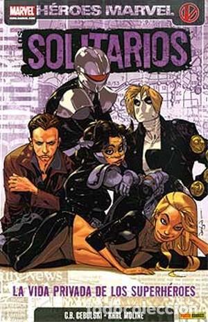 C&oacute;mics: HEROES MARVEL: SOLITARIOS- LA VIDA PRIVADA DE LOS SUPERHEROES- TOMO - PANINI - DESC. 15%&iexcl;&iexcl;&iexcl;