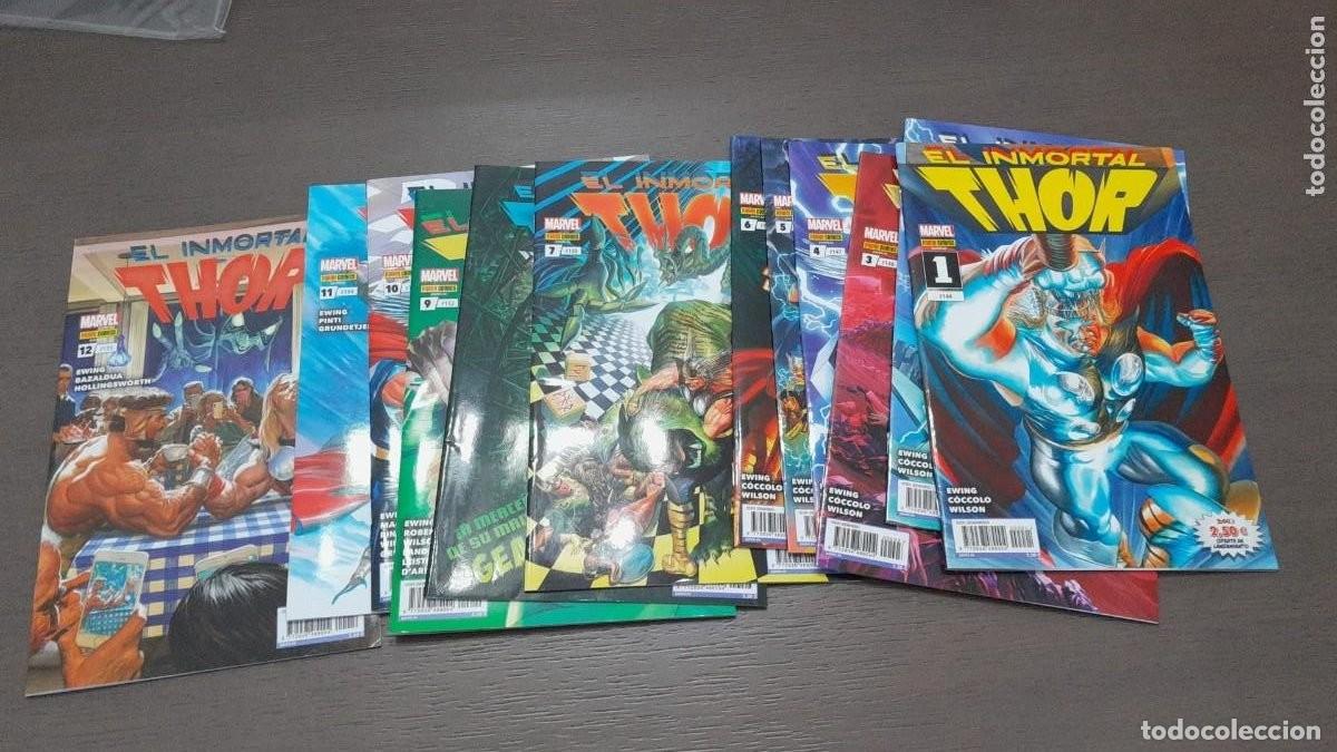 C&oacute;mics: EL INMORTAL THOR NUMEROS 1 A 12 PANINI. - Foto 1