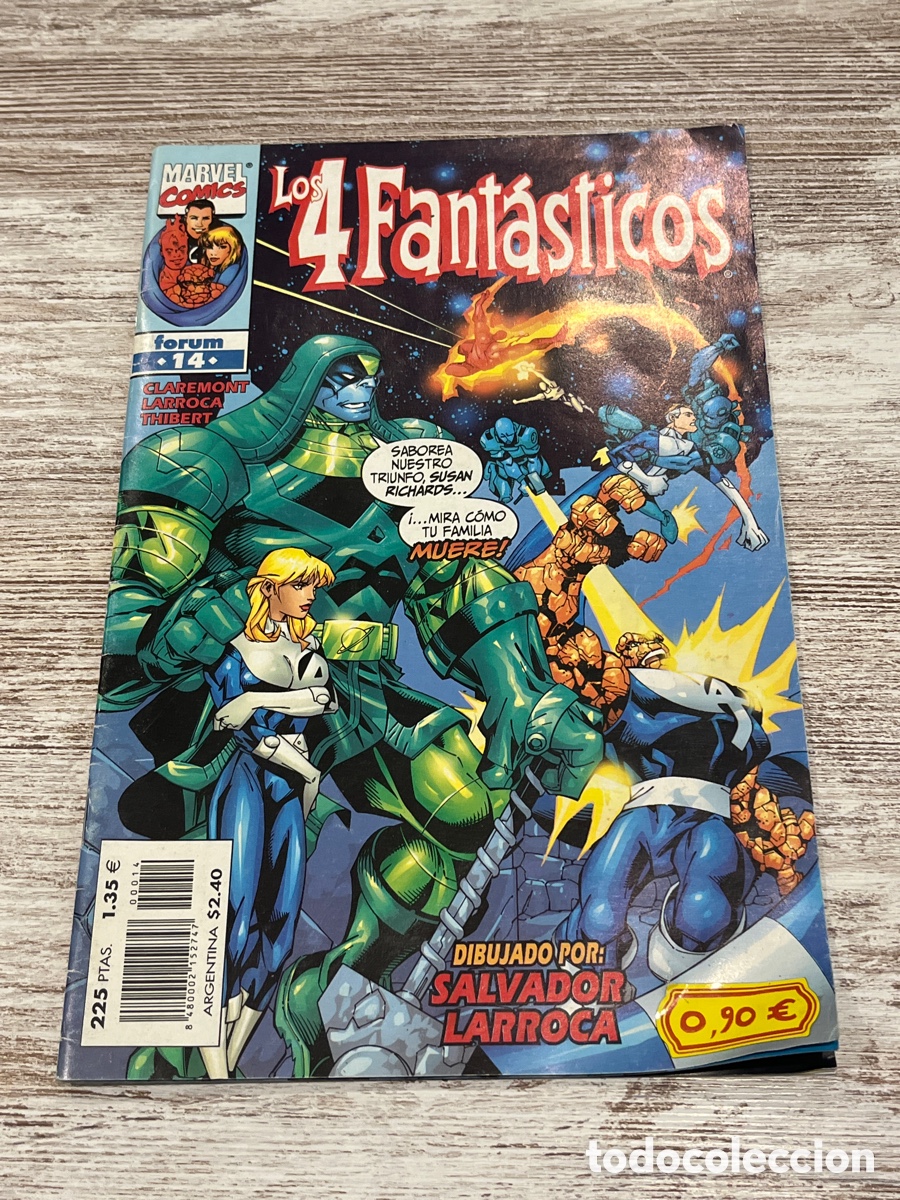 C&oacute;mics: C&oacute;mic los 4 fant&aacute;sticos Marvel c&oacute;mics - Foto 1