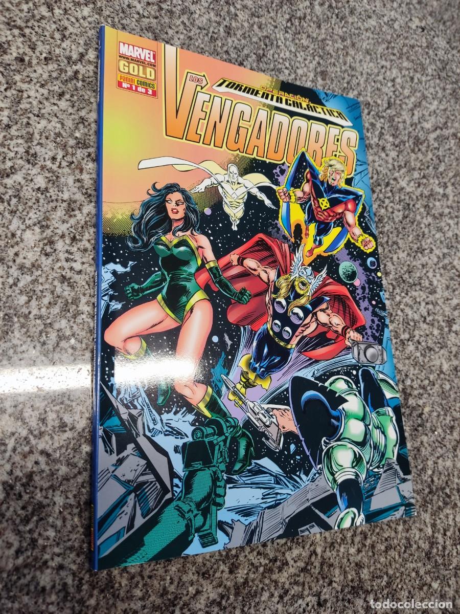 C&oacute;mics: Operaci&oacute;n Tormenta Gal&aacute;ctica 1 (Panini) Marvel Gold - Foto 1