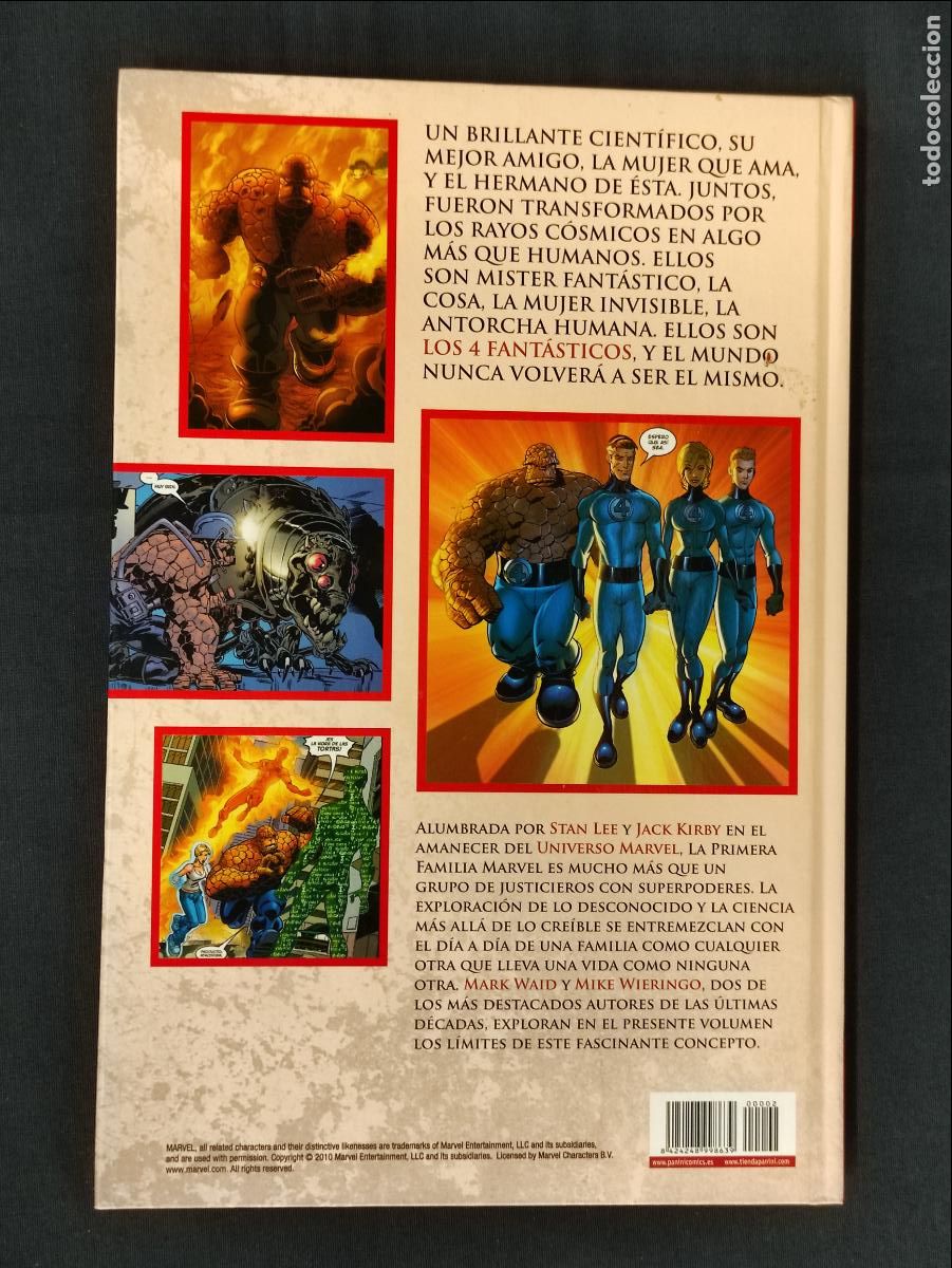 C&oacute;mics: MARVEL HEROES - LOS 4 FANTASTICOS - IMAGINAUTAS - PANINI - - Foto 2