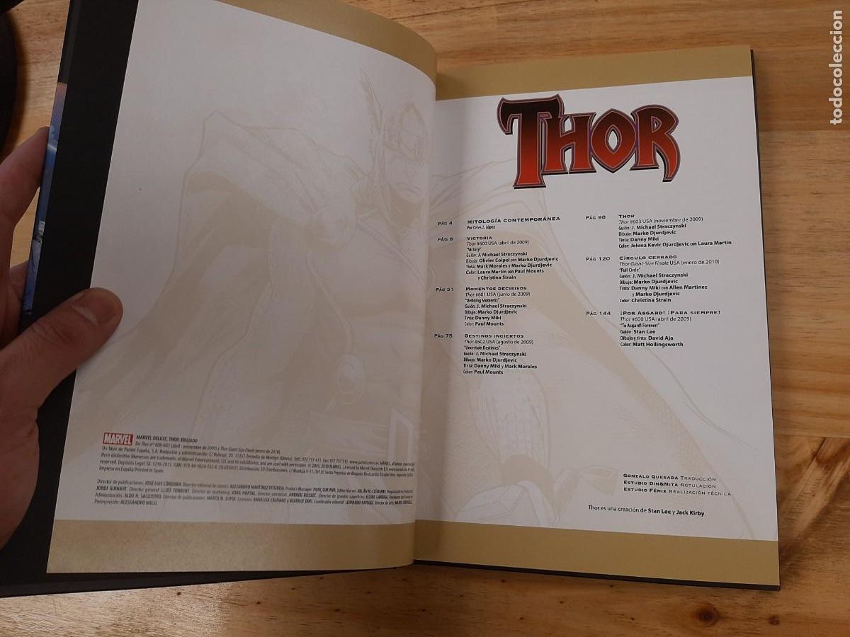 C&oacute;mics: Thor exiliado - Marvel - Panini - 2009 - Foto 4