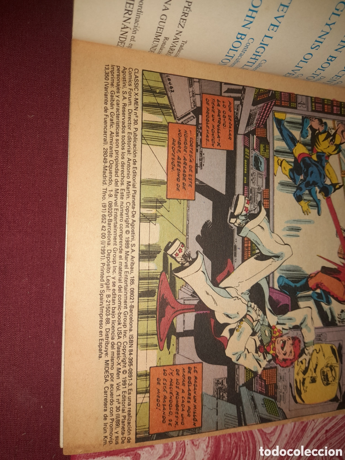 C&oacute;mics: Classic X-Men n &deg; 30 , volumen 1 del 1991 - Foto 6