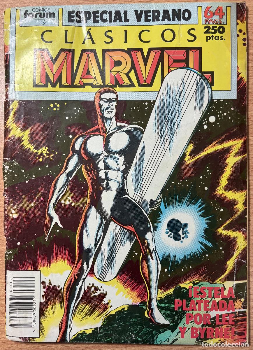 C&oacute;mics: Comic Clasicos Marvel - Estela Plateada, 1989 - Foto 1