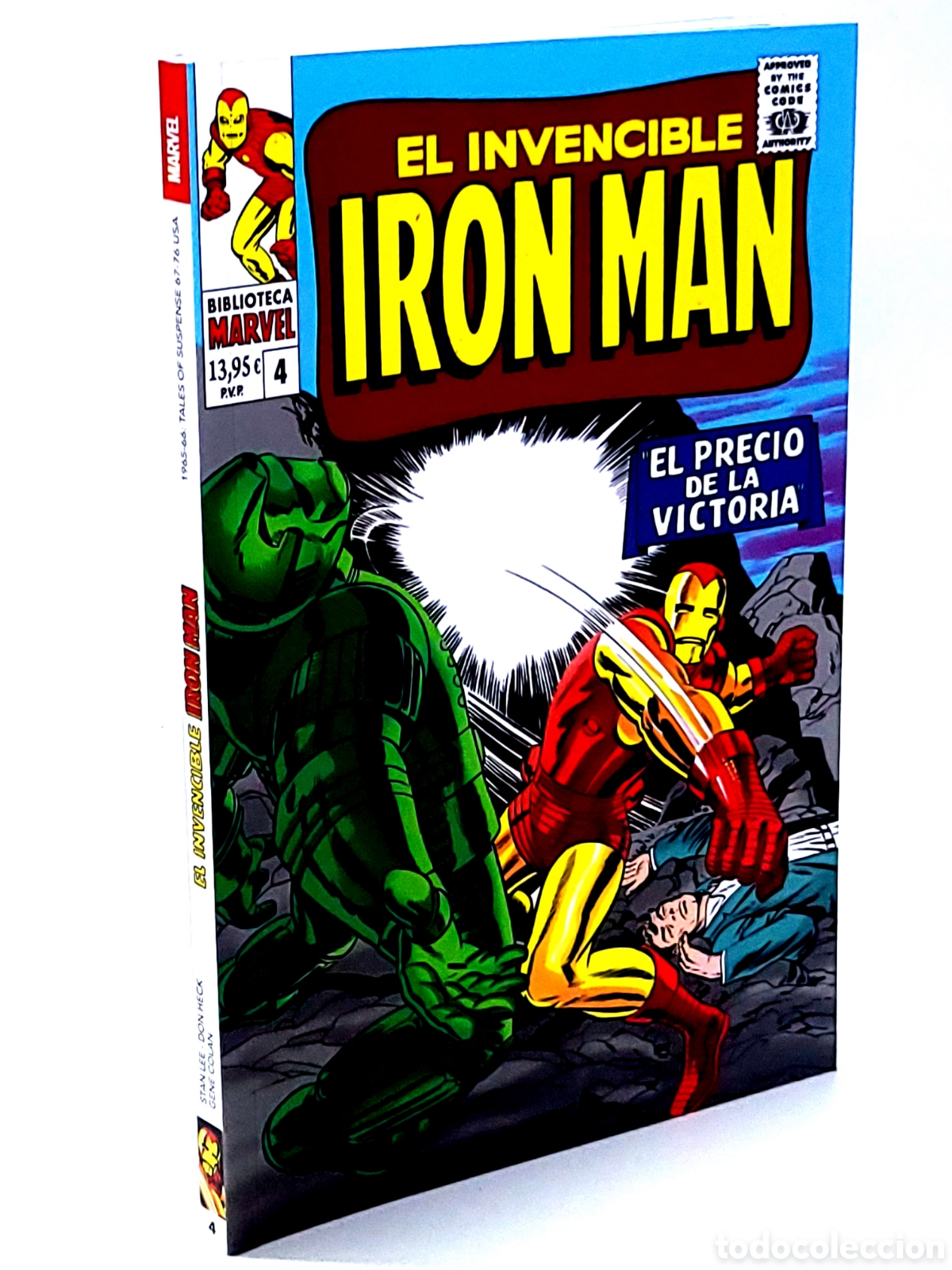 C&oacute;mics: DE KIOSCO BIBLIOTECA MARVEL 49 EL INVENCIBLE IRON MAN 4 PANINI COMICS - Foto 1