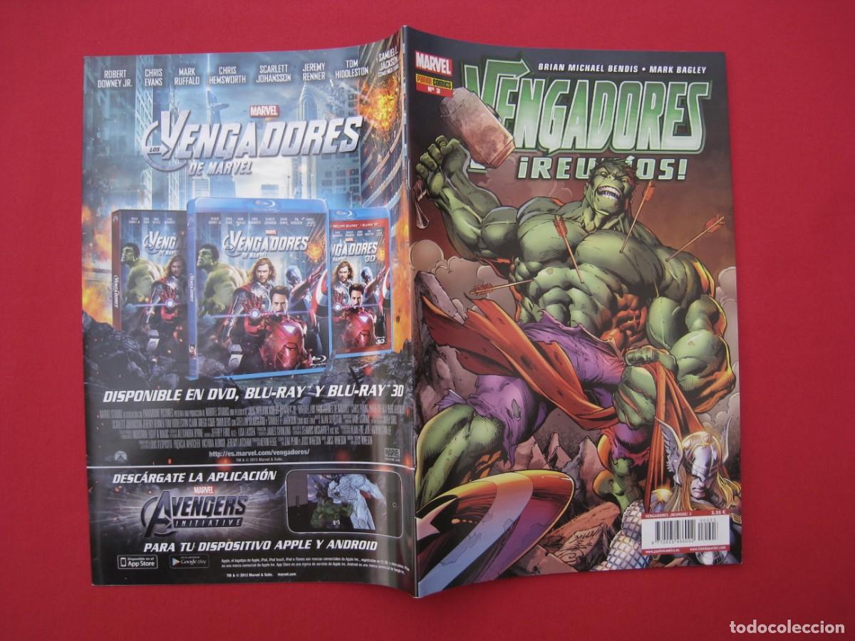 C&oacute;mics: VENGADORES &iexcl; REUNIOS ! - N&ordm; 3 - PANINI. - Foto 2