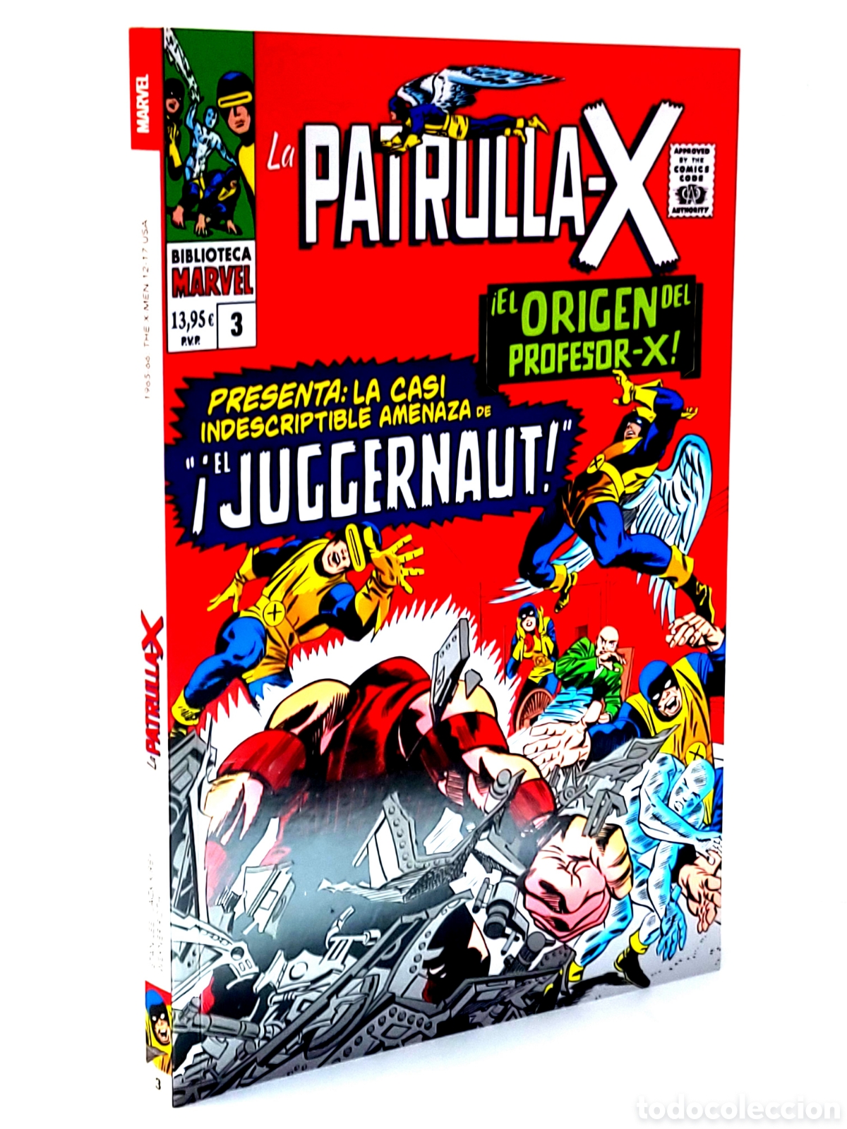 C&oacute;mics: DE KIOSCO BIBLIOTECA MARVEL 42 LA PATRULLA X 3 PANINI COMICS - Foto 1