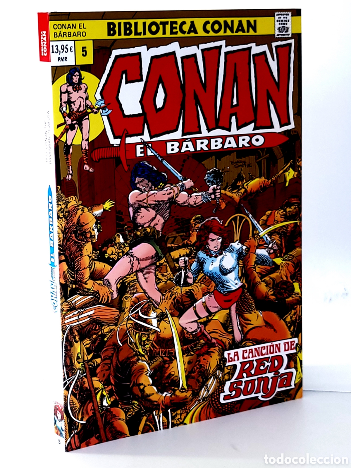 C&oacute;mics: DE KIOSCO BIBLIOTECA CONAN EL BARBARO 5 PANINI COMICS - Foto 1