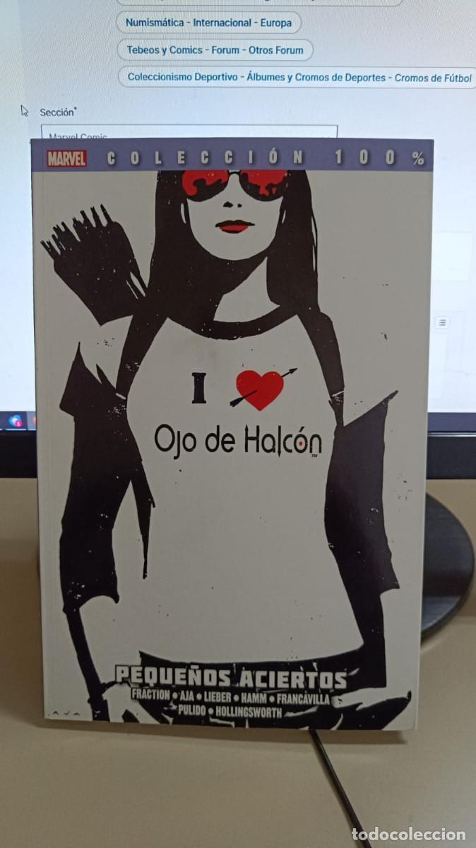 C&oacute;mics: Ojo de Halcon. Peque&ntilde;os Aciertos. Coleccion 100% Marvel. Panini Comics - Foto 1