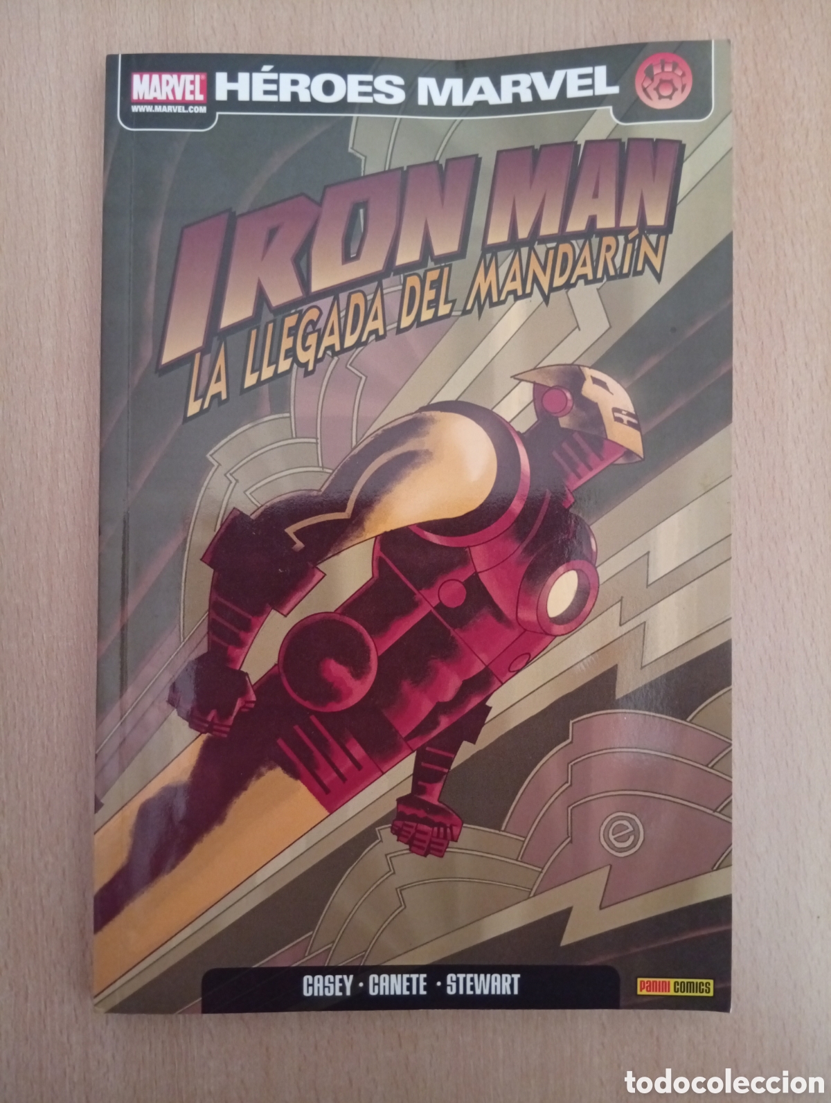 C&oacute;mics: IRON MAN. LA LLEGADA DEL MANDAR&Iacute;N. Casey / Canete / Stewart - Foto 1