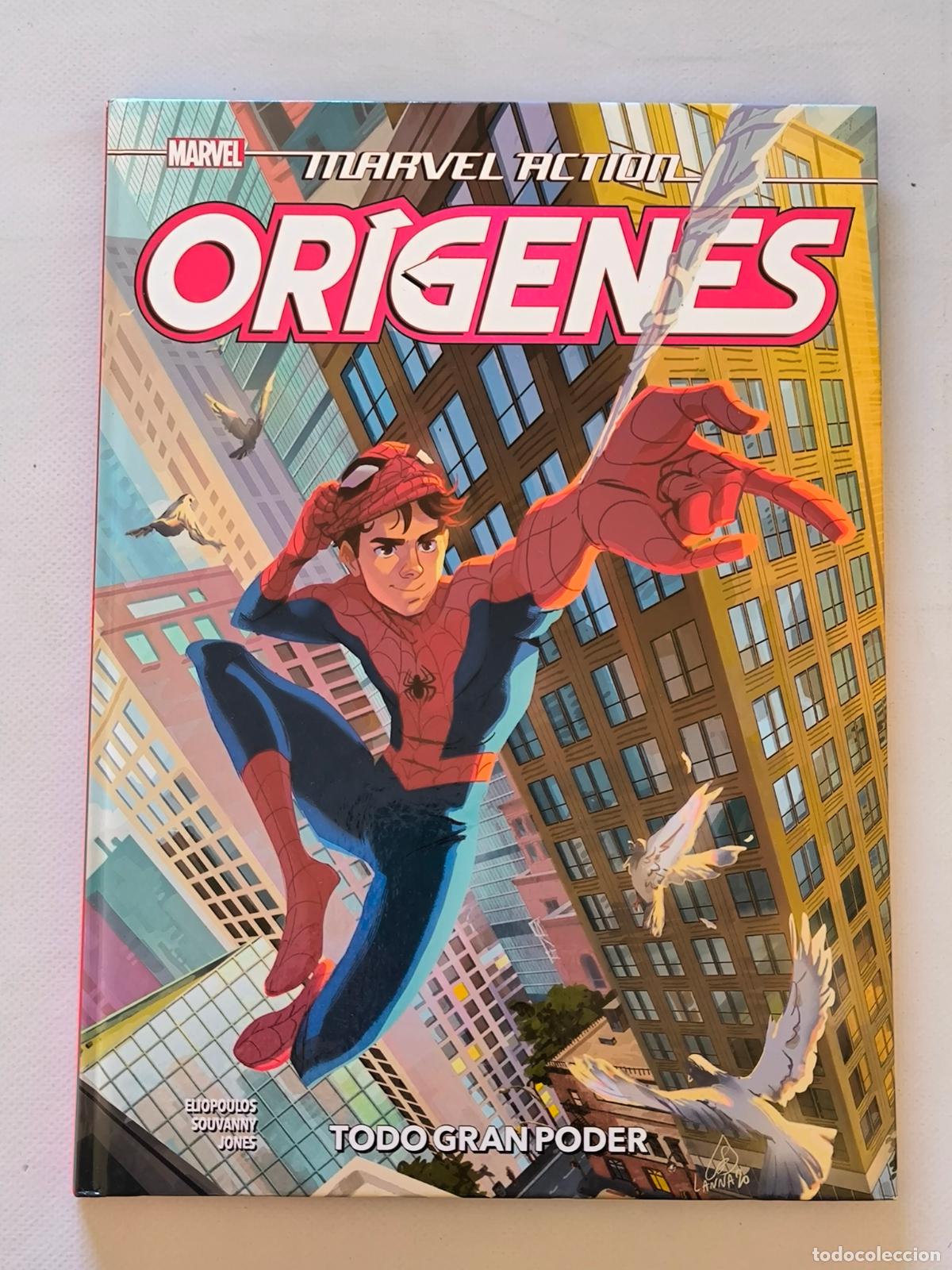 C&oacute;mics: MARVEL ACTION ORIGENES - TODO GRAN PODER - PANINI - TAPA DURA- COMO NUEVO (Sw) - Foto 1