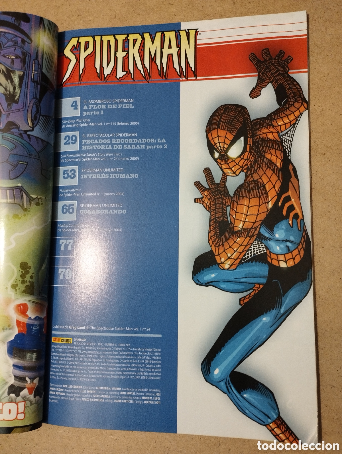 C&oacute;mics: SPIDERMAN VOL 6 TOMO 46 (PANINI COMICS) - Foto 2