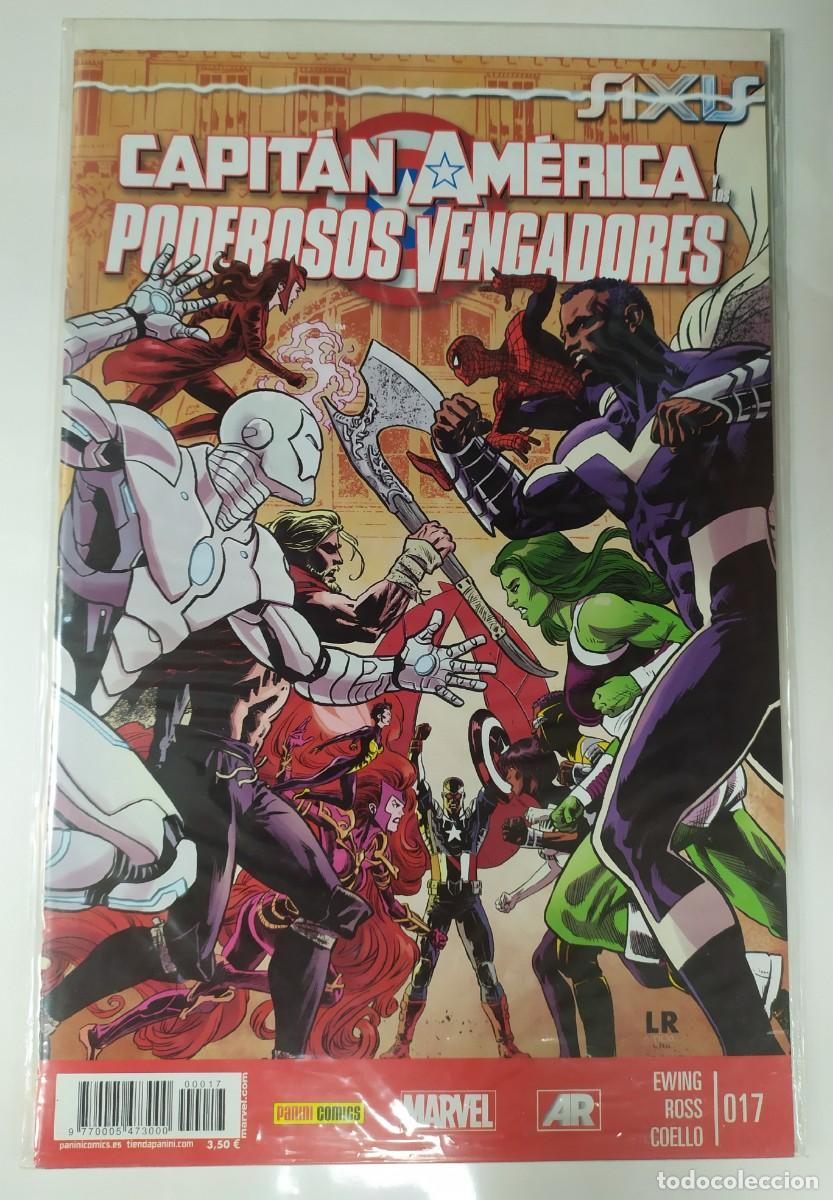 C&oacute;mics: CAPIT&Aacute;N AM&Eacute;RICA Y LOS PODEROSOS VENGADORES N&ordm; 17 (2015) - Foto 1