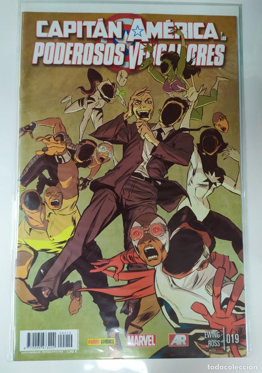 C&oacute;mics: CAPIT&Aacute;N AM&Eacute;RICA Y LOS PODEROSOS VENGADORES N&ordm; 19 (2015) - Foto 1