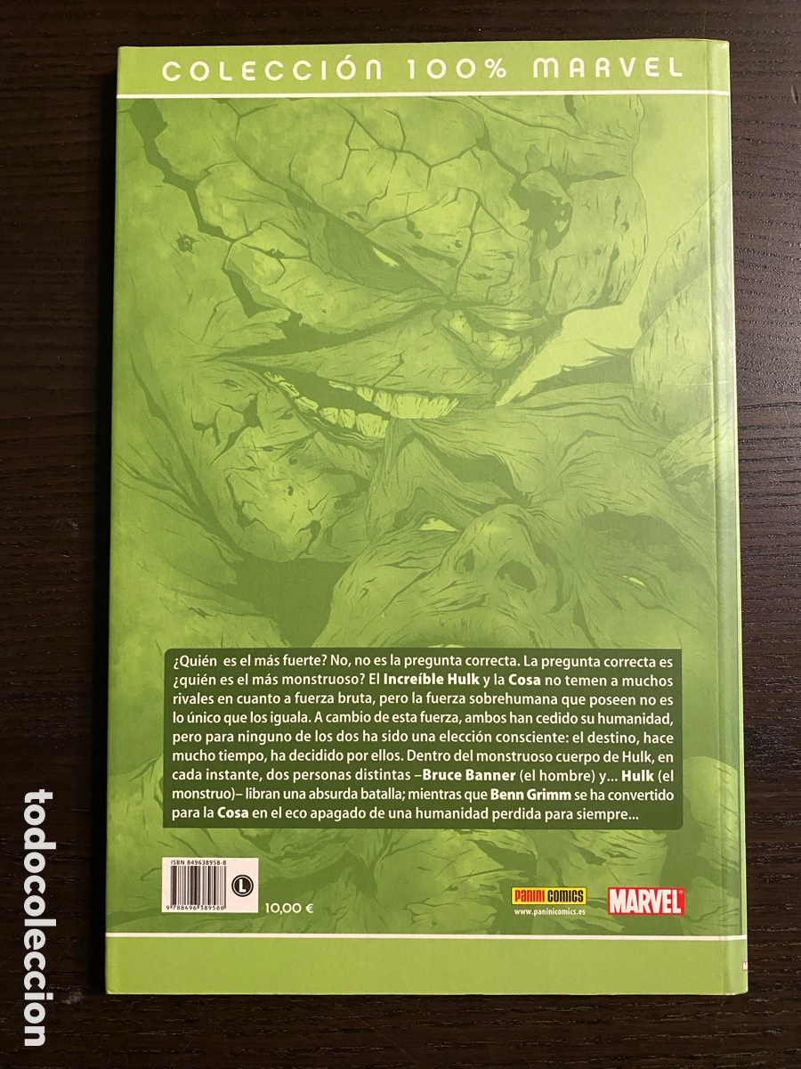C&oacute;mics: Hulk y La Cosa. A golpes (2005) 100% Marvel - Foto 2