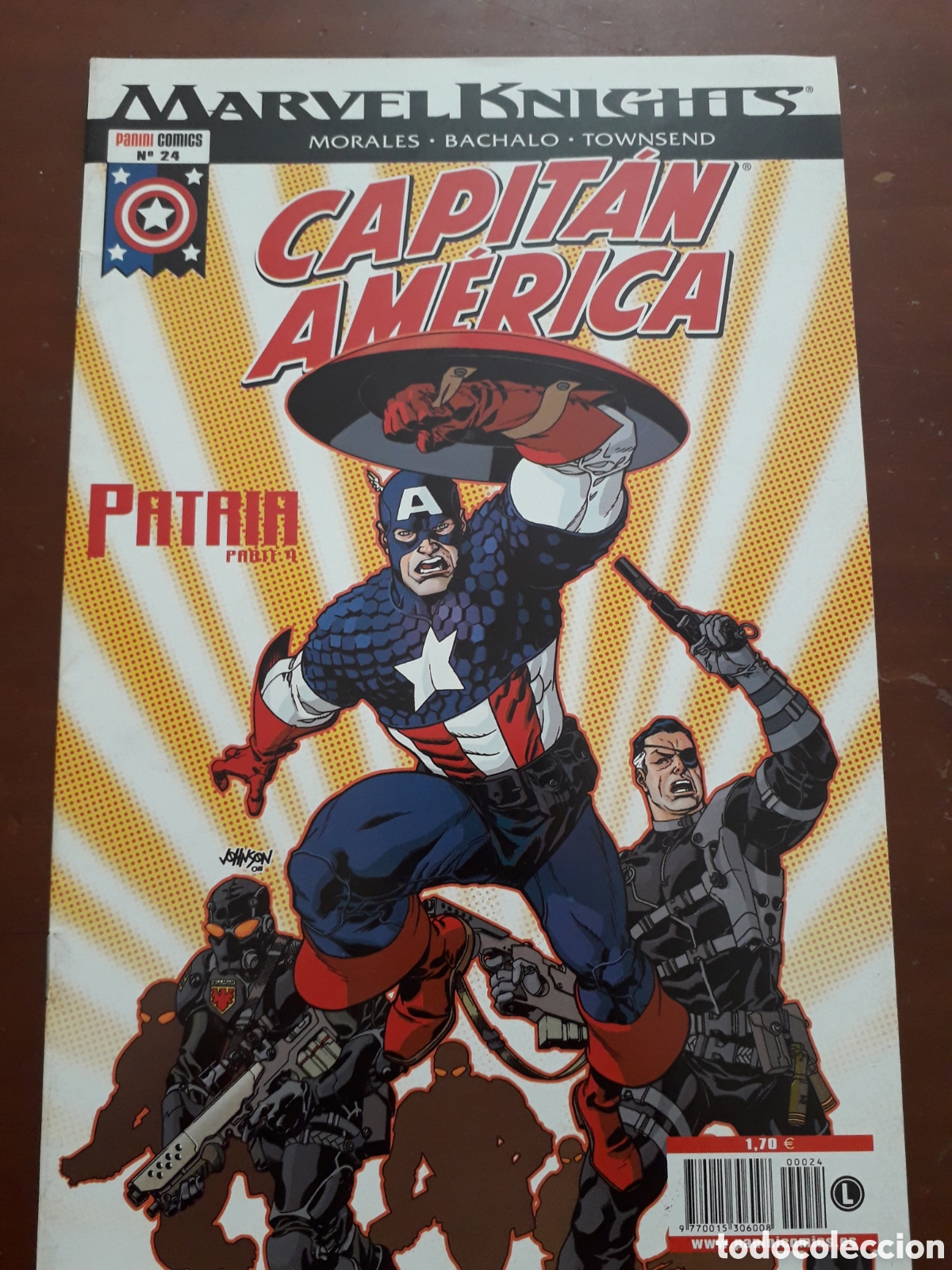 C&oacute;mics: CAPIT&Aacute;N AM&Eacute;RICA MARVEL KNIGHTS N&Uacute;MERO 24 - Foto 1