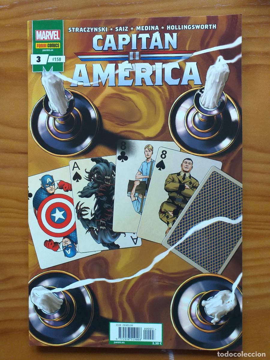 C&oacute;mics: CAPIT&Aacute;N AM&Eacute;RICA - N&ordm; 158 - 3 Resiste - PANINI - Foto 1