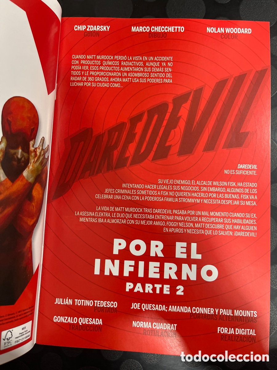 C&oacute;mics: DAREDEVIL N.7 POR EL INFIERNO ( 2019/&hellip; ) - Foto 3