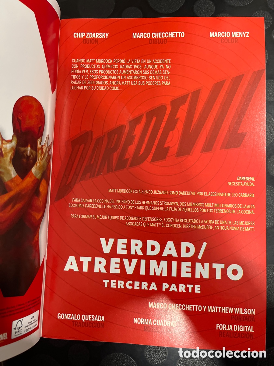 C&oacute;mics: DAREDEVIL N.16 VERDAD ATREVIMIENTO ( 2019/&hellip; ) - Foto 3