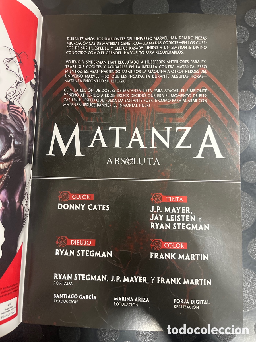 C&oacute;mics: MATANZA ABSOLUTA N.3 ( 2020 ) - Foto 3