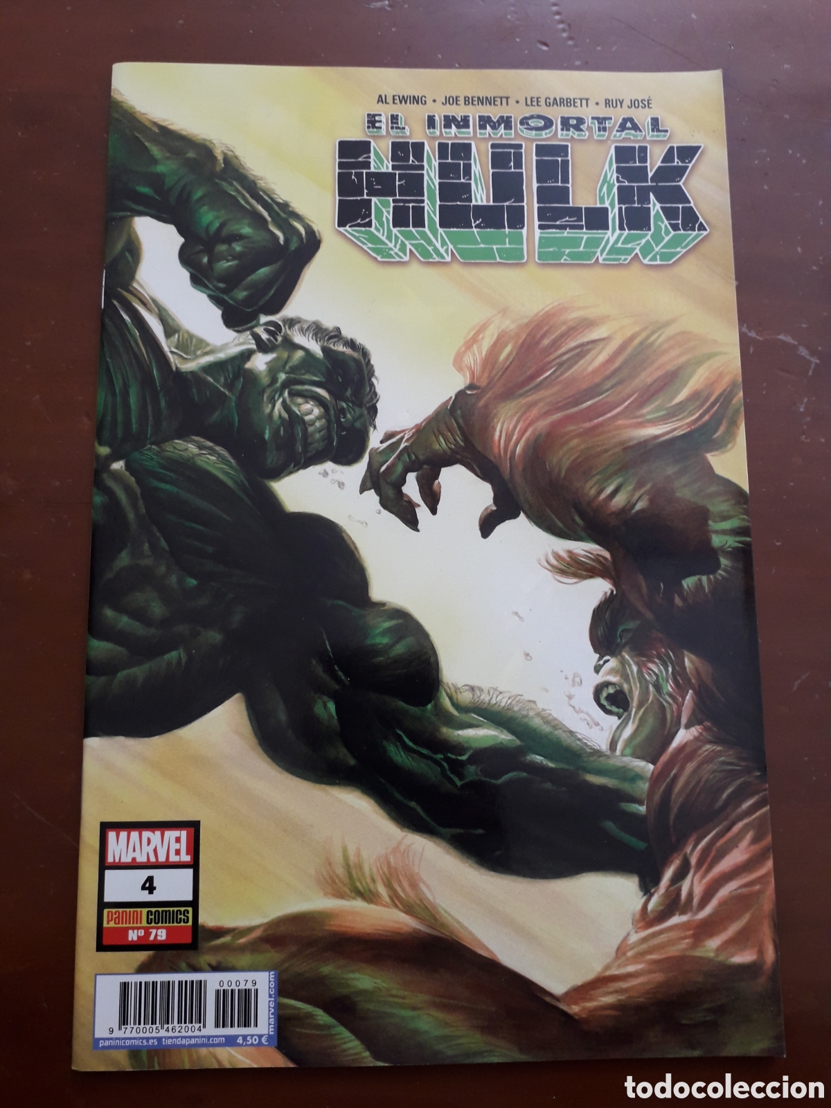 C&oacute;mics: INMORTAL HULK N&Uacute;MERO 4 / 79. EXCELENTE ESTADO - Foto 1