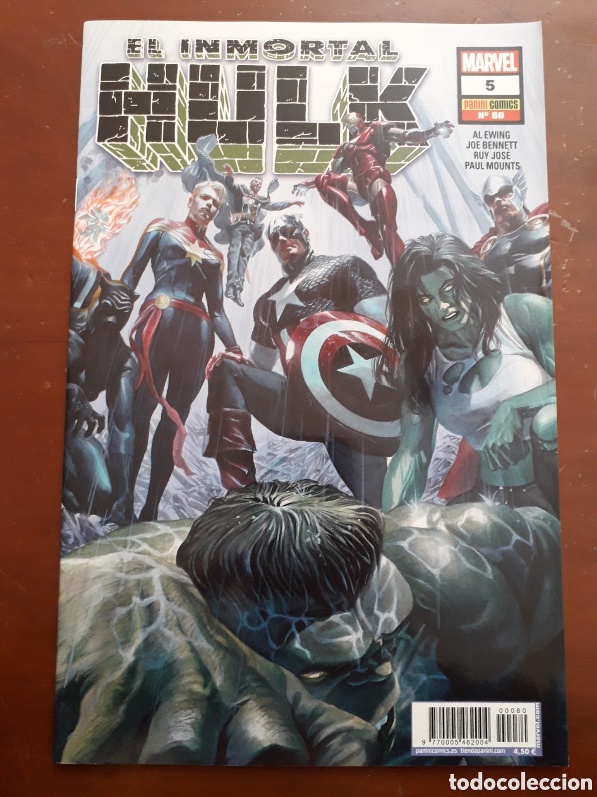 C&oacute;mics: INMORTAL HULK N&Uacute;MERO 5 / 80. EXCELENTE ESTADO - Foto 1