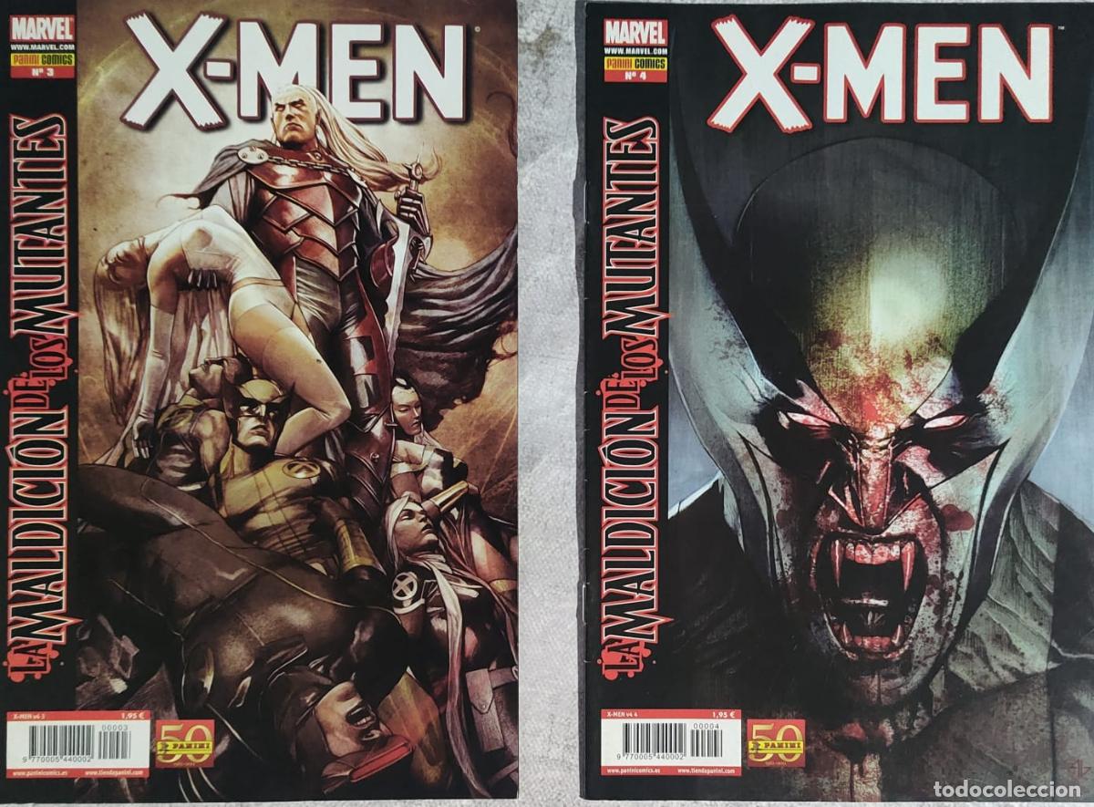 C&oacute;mics: X MEN LA MALDICION DE LOS MUTANTES 3 Y 4 - Foto 1