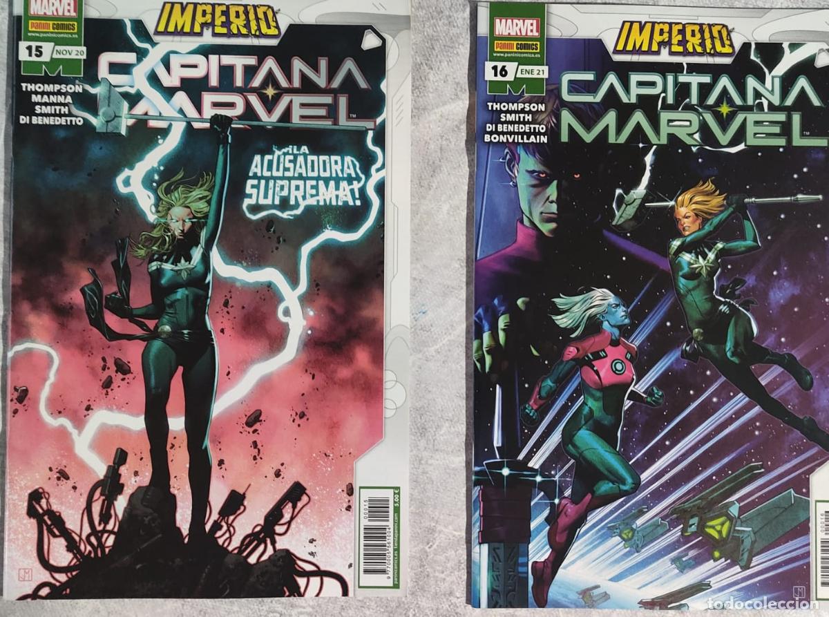 C&oacute;mics: CAPITANA MARVEL IMPERIO NUMERO 16 Y 17 - Foto 1