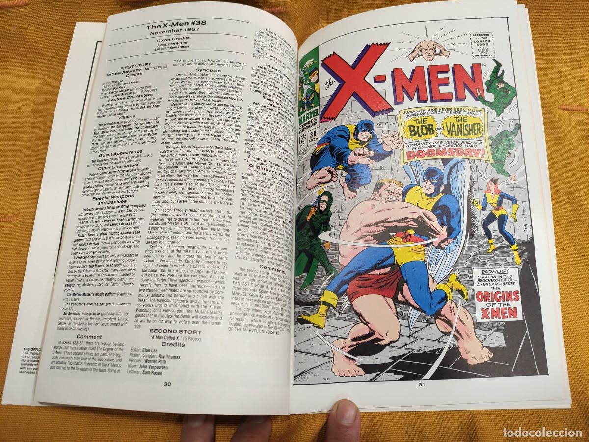 C&oacute;mics: The oficial Marvel &iacute;ndex X men - Foto 3