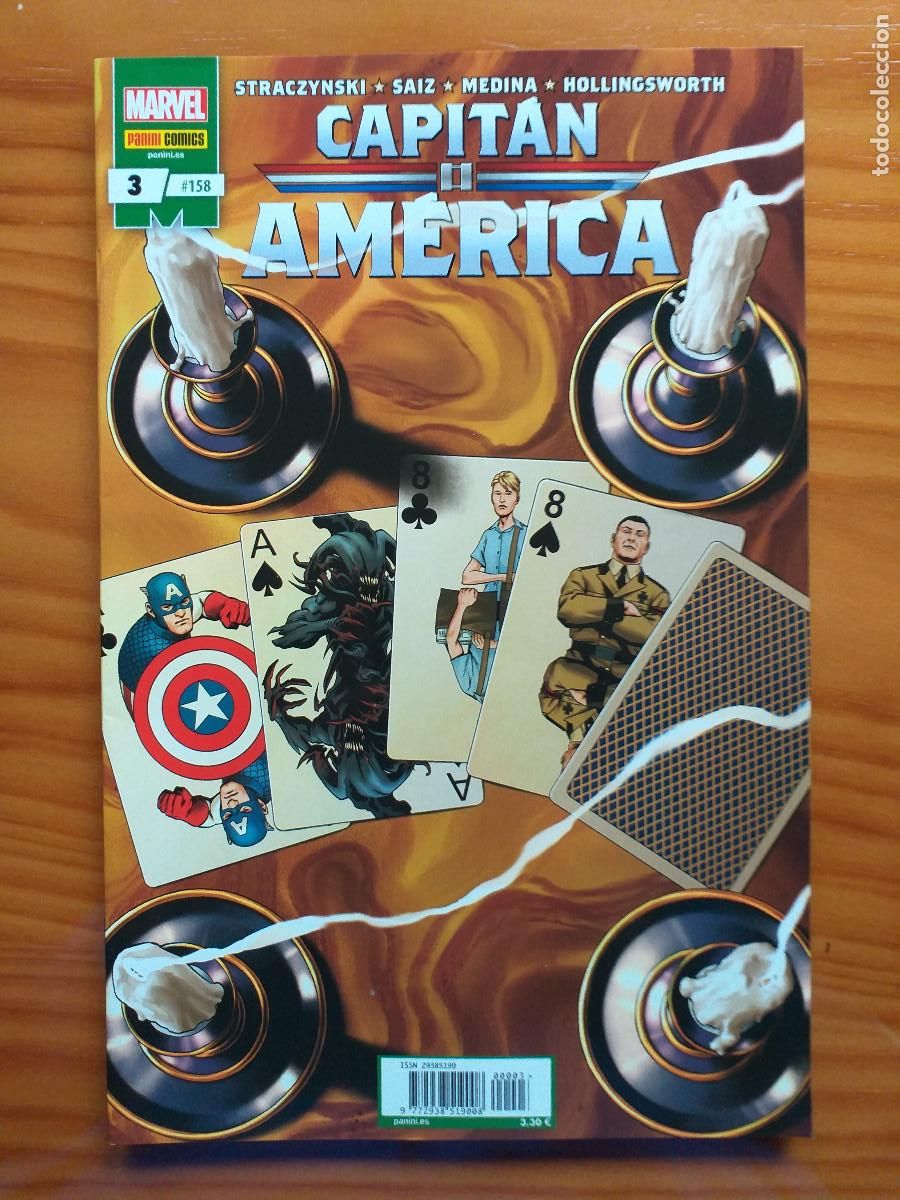 C&oacute;mics: CAPIT&Aacute;N AM&Eacute;RICA - N&ordm; 158 - 3 Resiste - PANINI - Foto 1