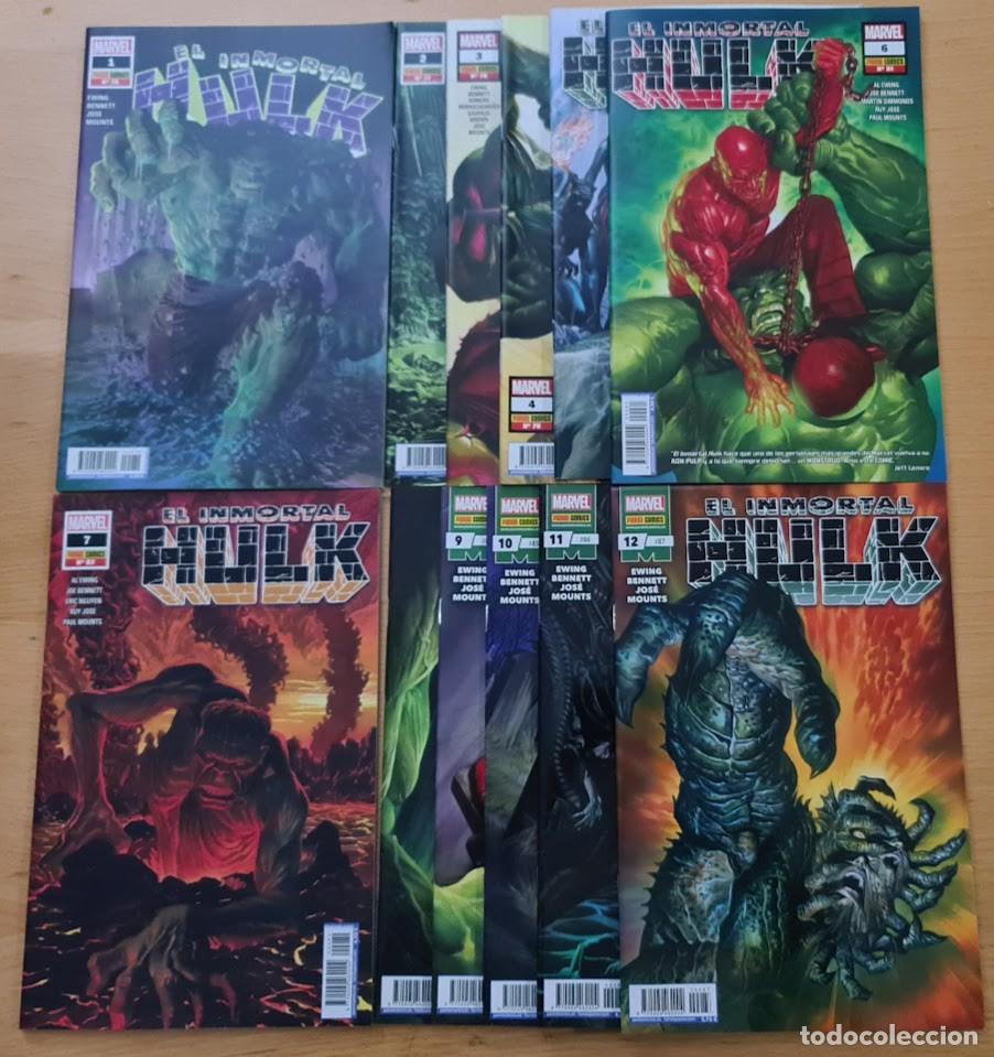 C&oacute;mics: EL INMORTAL HULK 1/76 A 12/87. AL EWING. PANINI - Foto 1