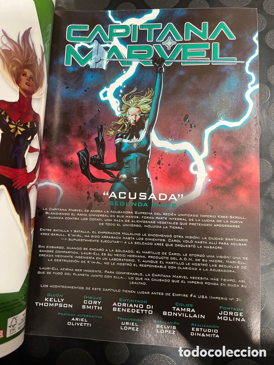 C&oacute;mics: CAPITANA MARVEL N.16 IMPERIO ( 2019/2021 ) - Foto 3