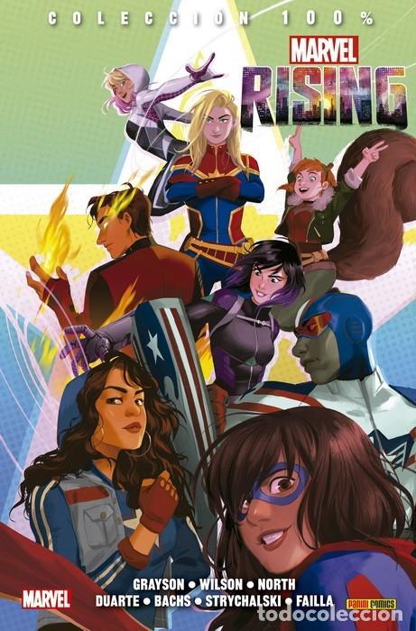 C&oacute;mics: MARVEL RISING. COLECCION 100%. PANINI - Foto 1