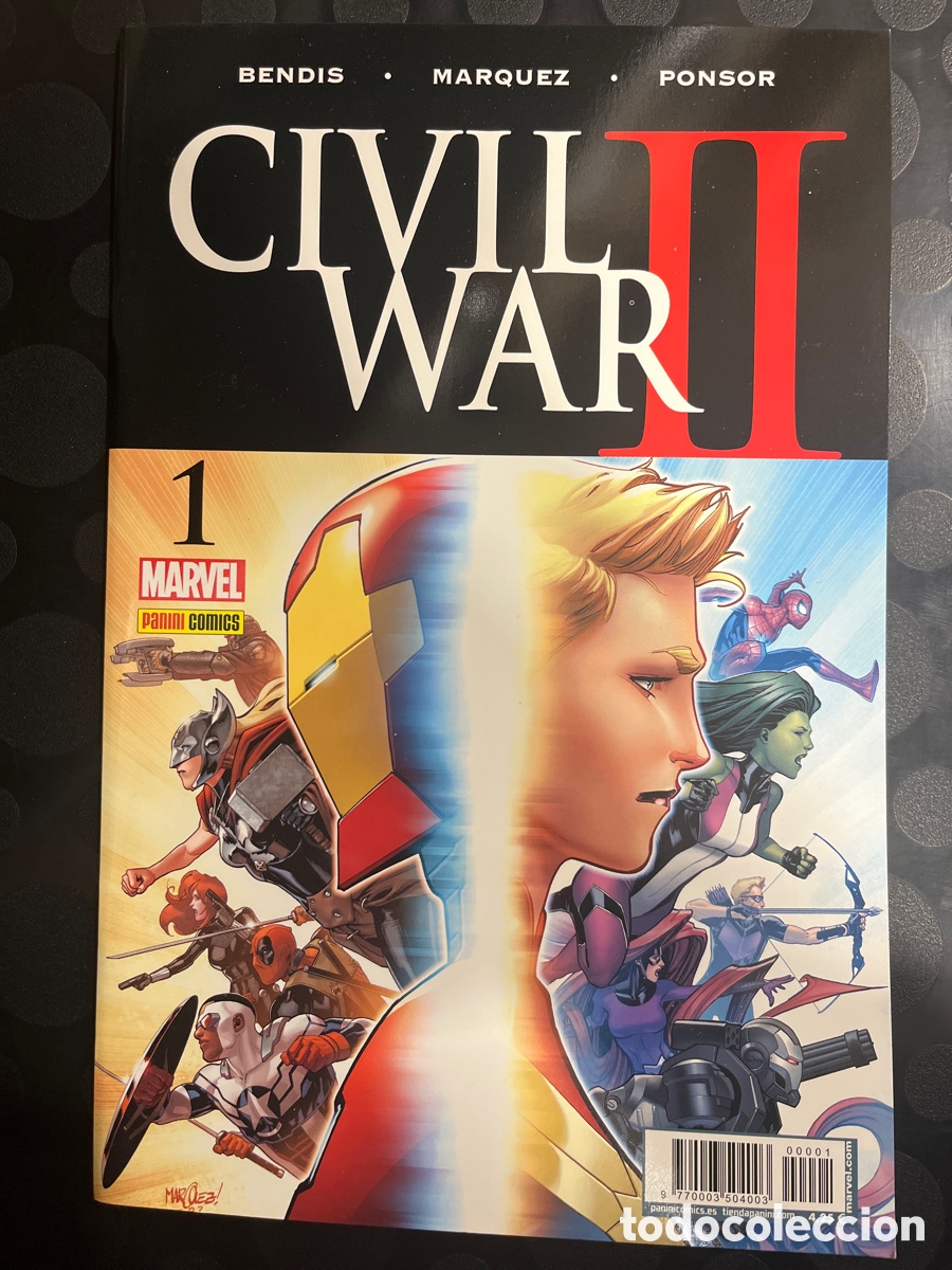 C&oacute;mics: CIVIL WAR II N.1 de BRIAN MICHAEL BENDIS ( 2016/2017 ) - Foto 1