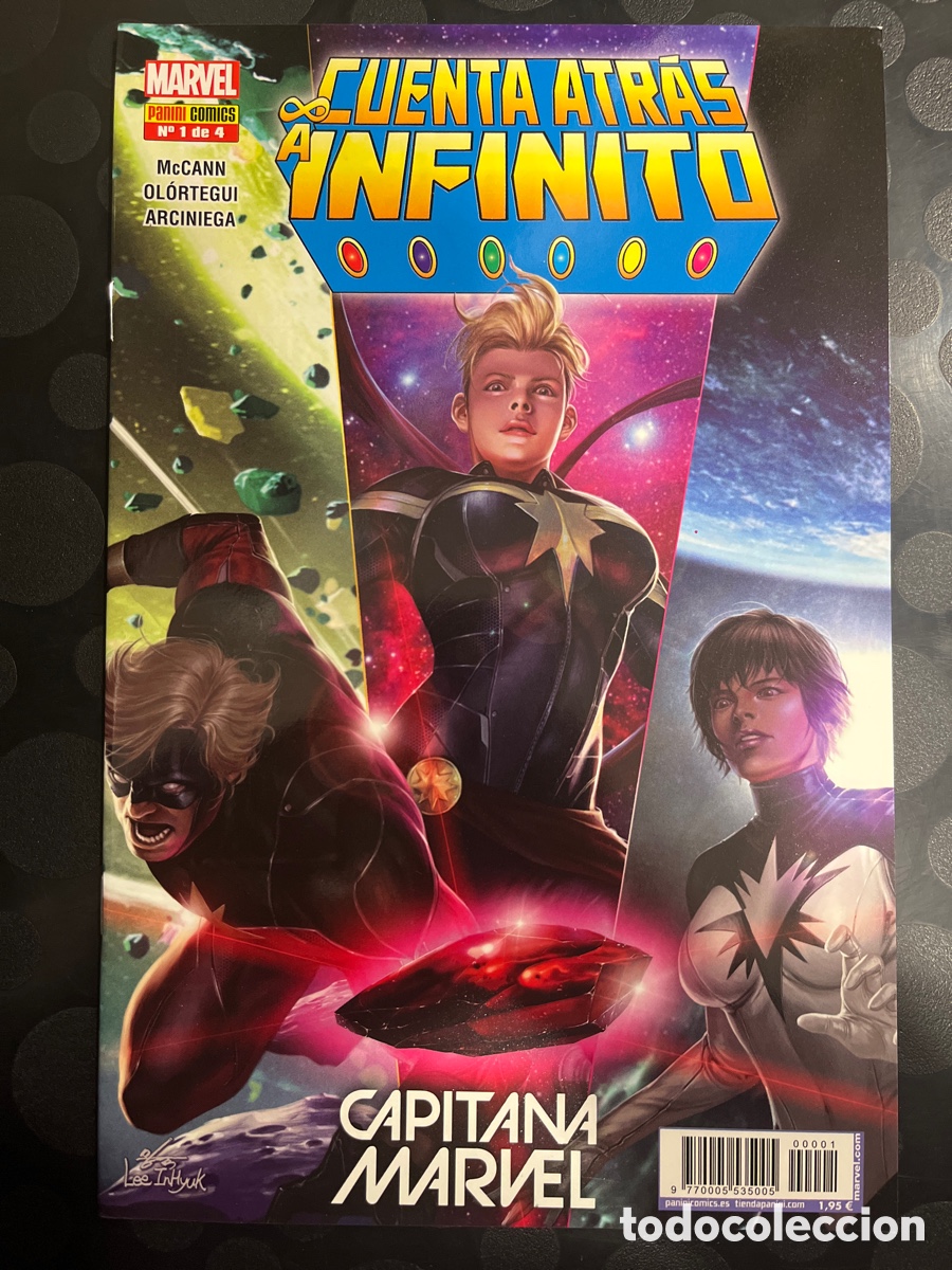 C&oacute;mics: CUENTA ATR&Aacute;S A INFINITO N.1 CAPITANA MARVEL ( 2018 ) - Foto 1