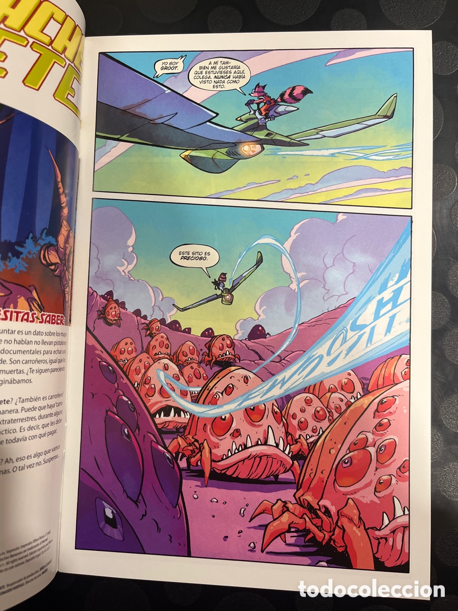C&oacute;mics: MAPACHE COHETE N.6 & GROOT : MECANOIDES MARGINADOS ( 2014/2018 ) - Foto 3