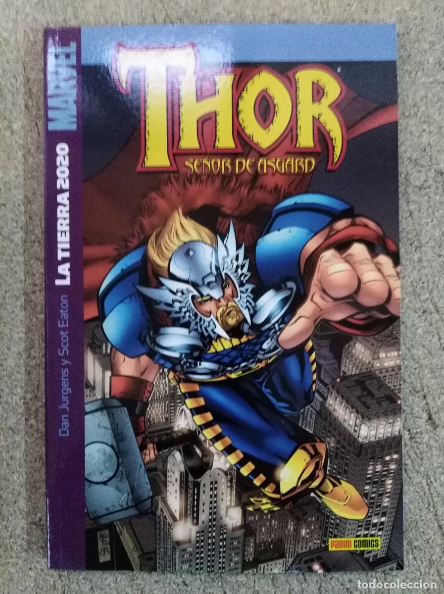 C&oacute;mics: Thor Se&ntilde;or de Asgard.La Tierra 2020.Marvel Panini - Foto 1