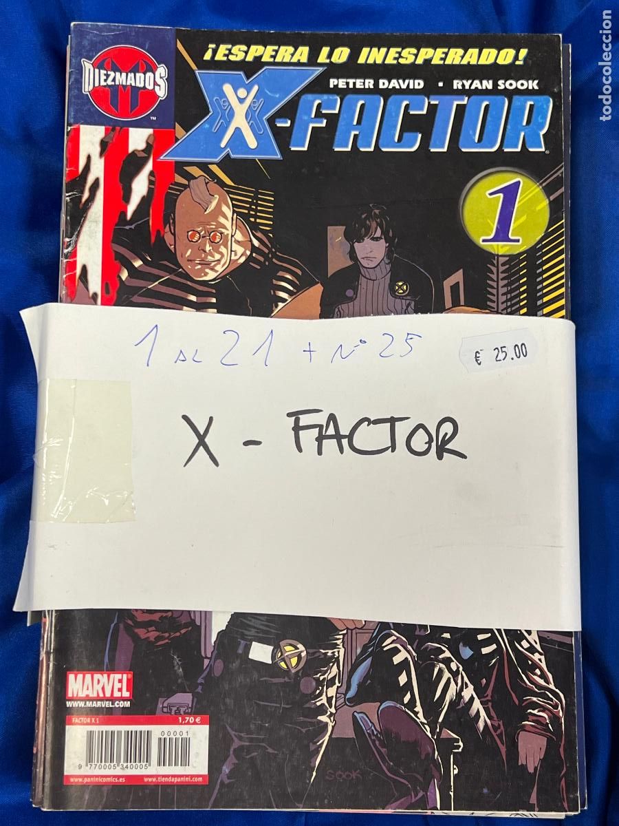 C&oacute;mics: X FACTOR MARVEL COMICS DEL 1 AL 21 MAS NUMERO 25 - Foto 1