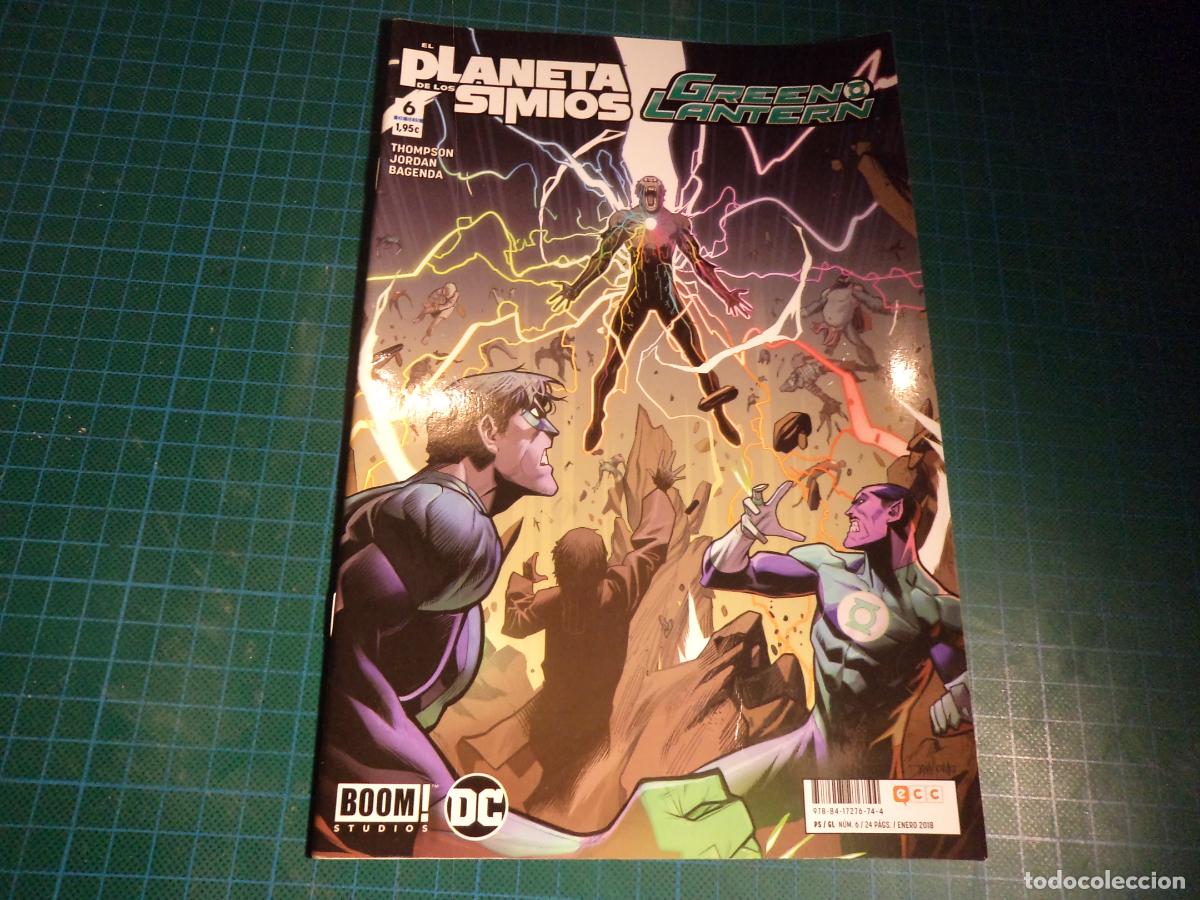C&oacute;mics: El Planeta de los Simios/Green Lantern. N&ordm; 6. ECC. (Ref. 5-B). - Foto 1