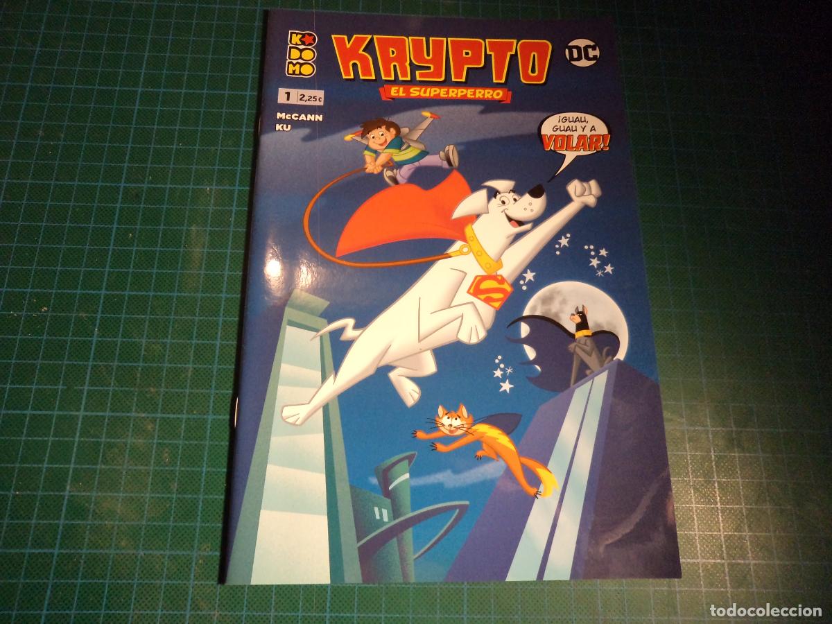 C&oacute;mics: Krypto el superperro. N&ordm; 1. ECC. (Ref. 5-B). - Foto 1