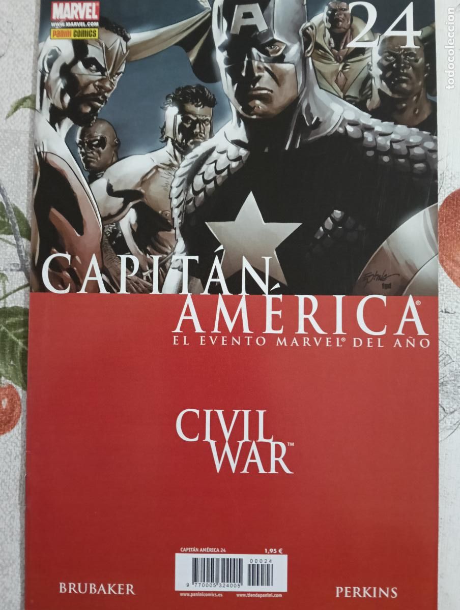 C&oacute;mics: CAPIT&Aacute;N AM&Eacute;RICA VOL.7 N&ordm; 24 - PANINI - Foto 1