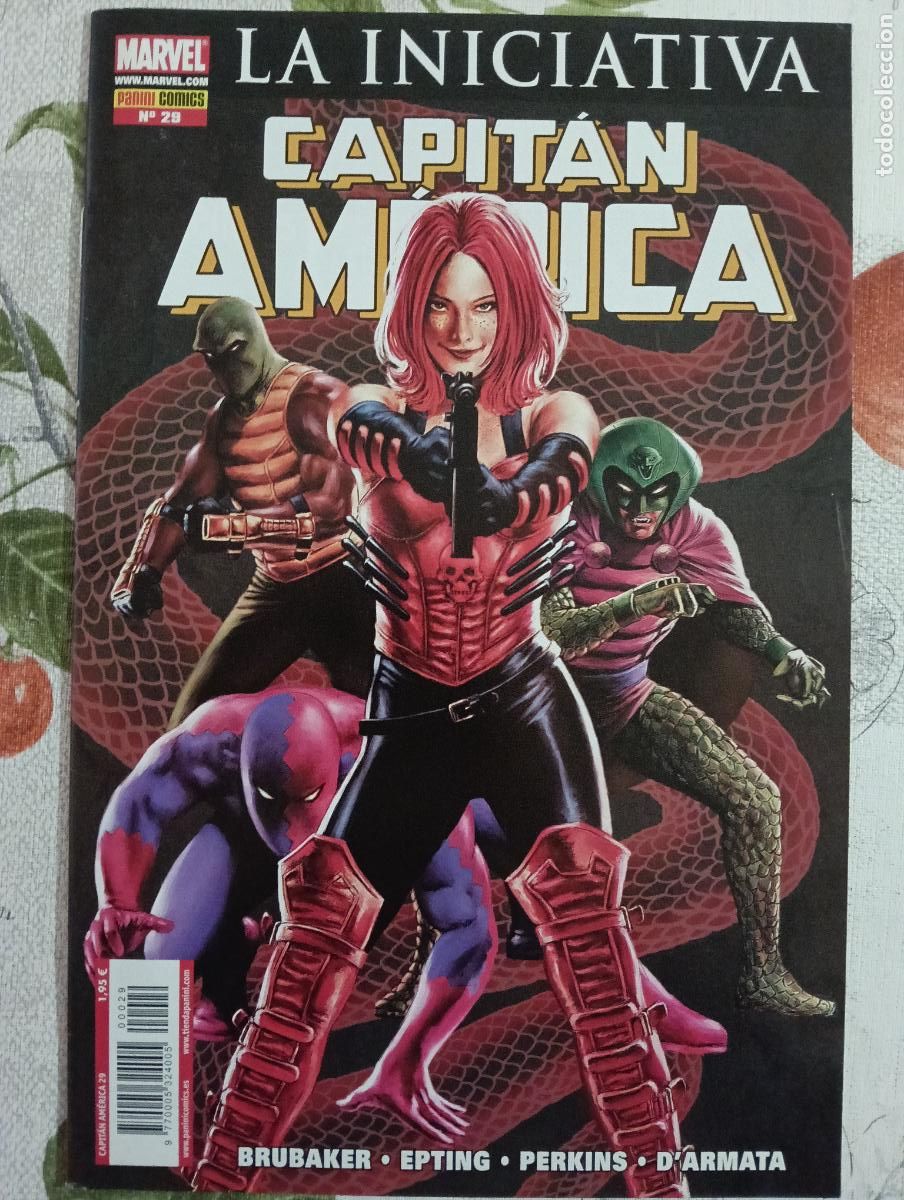 C&oacute;mics: CAPIT&Aacute;N AM&Eacute;RICA VOL.7 N&ordm; 29 PANINI - Foto 1